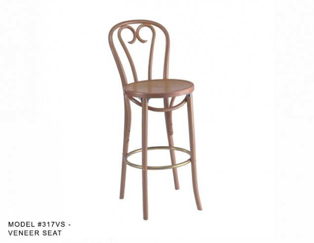 Cane Back Bentwood Stool, MD317