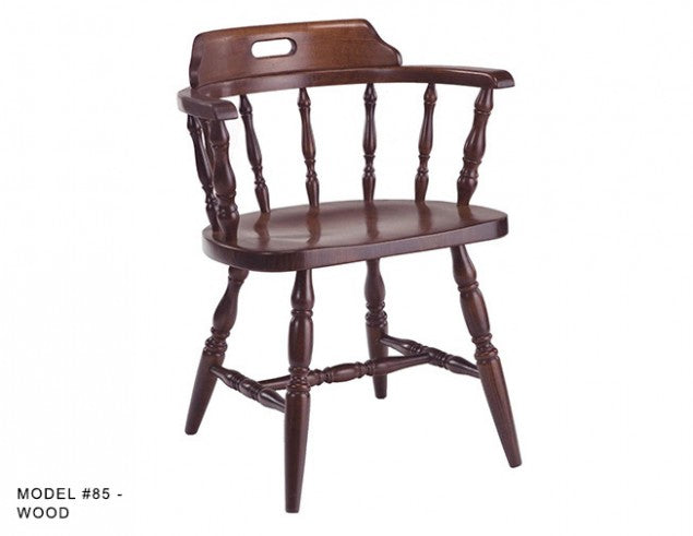 Colonial Captains Spindle Back Chair, MD85