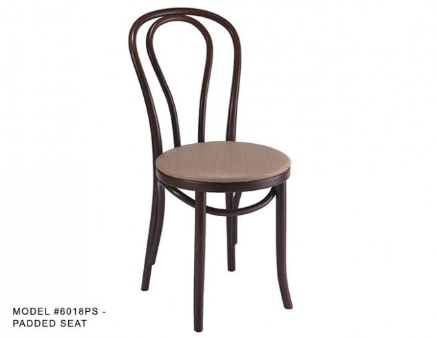 Hoop Back Bentwood Hair Pin Chair, MD6018