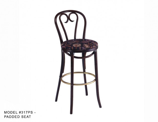 Cane Back Bentwood Stool, MD317