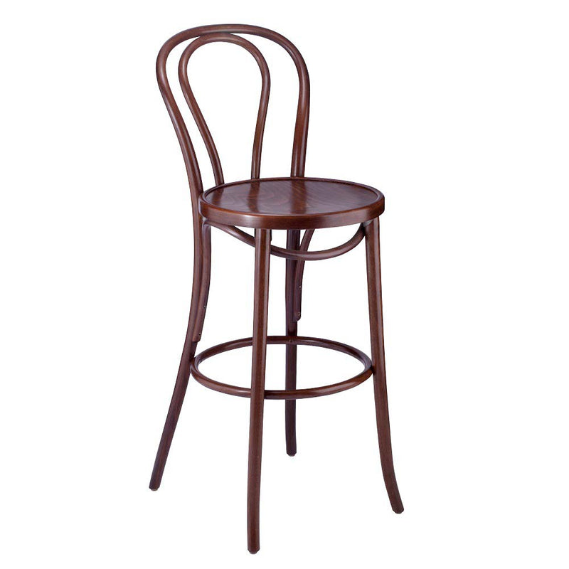 Hairpin Bentwood Barstool