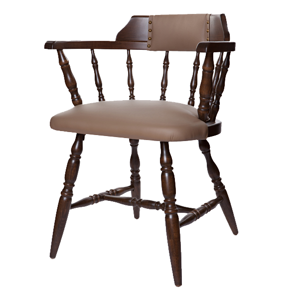 Early Colonial Era Style Captains Chair OD208 - 3 Seat option