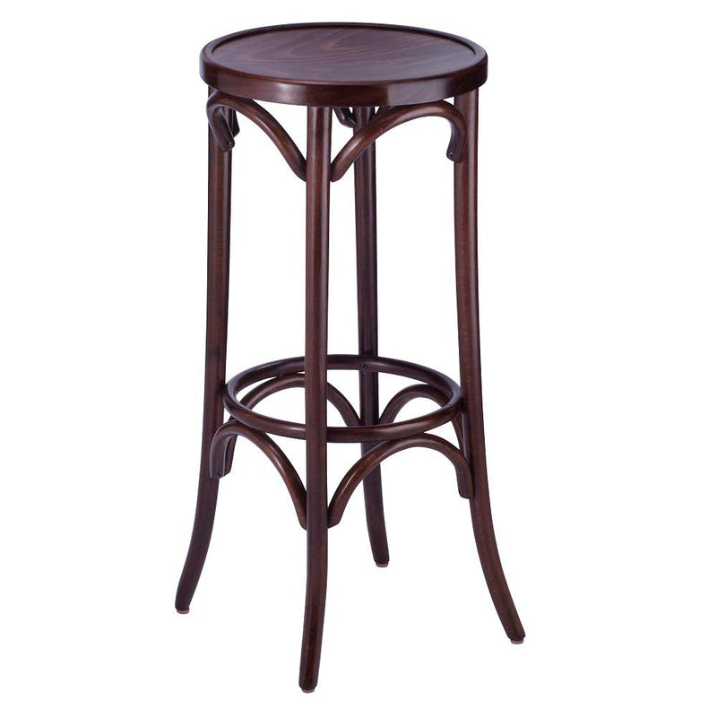 Bent Backless Bentwood Barstool