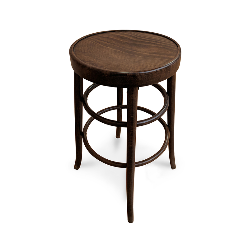 Hairpin Backless Bentwood Barstool