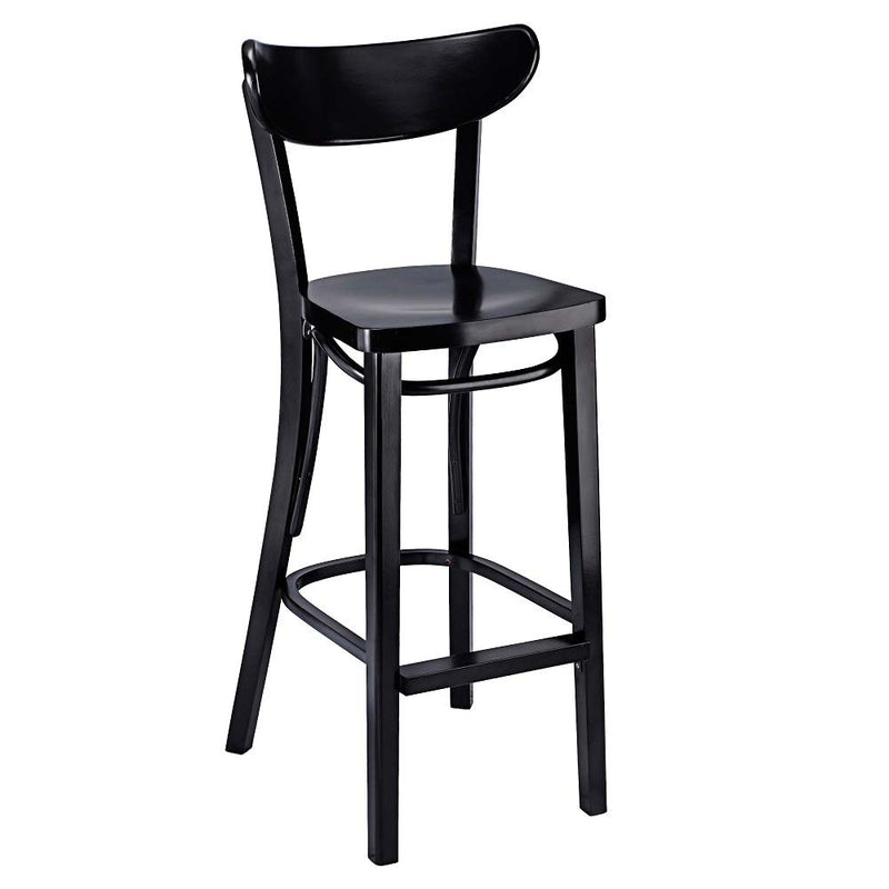 Bent Oval Bentwood Barstool