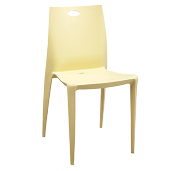 Oasis Stacking Side Chair w/ Resin Back, GA239