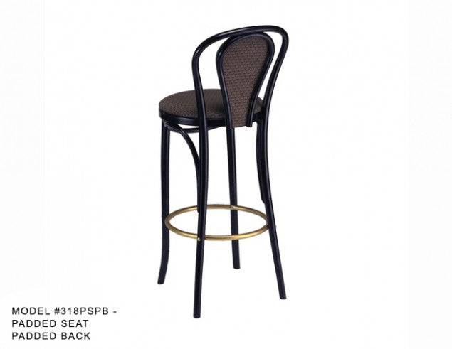 Hoop Back Bentwood Hair Pin Barstool, MD318