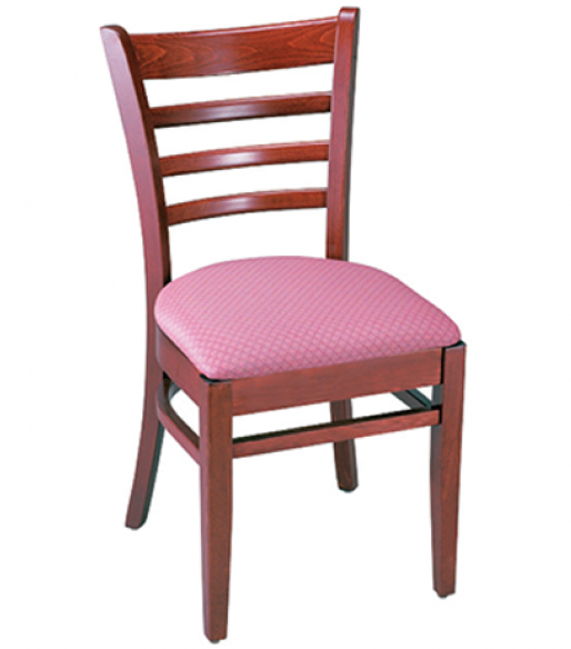 European Beechwood Chair with Ladder Back