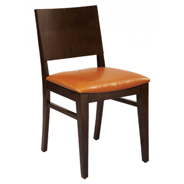 Madison Beechwood Chair with Padded Back