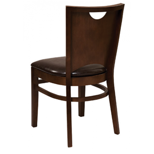 Chole Beechwood Handhold Chair with Curved Back