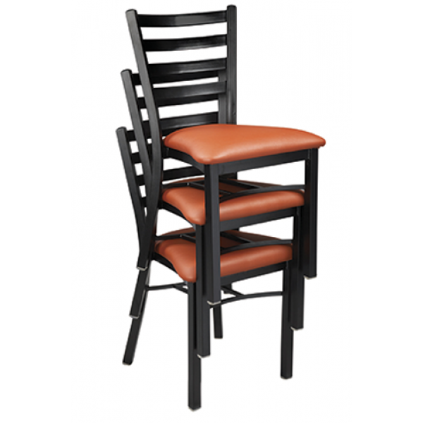 Dante Steel Stacking Chair w/ Ladder Back, GA513ST