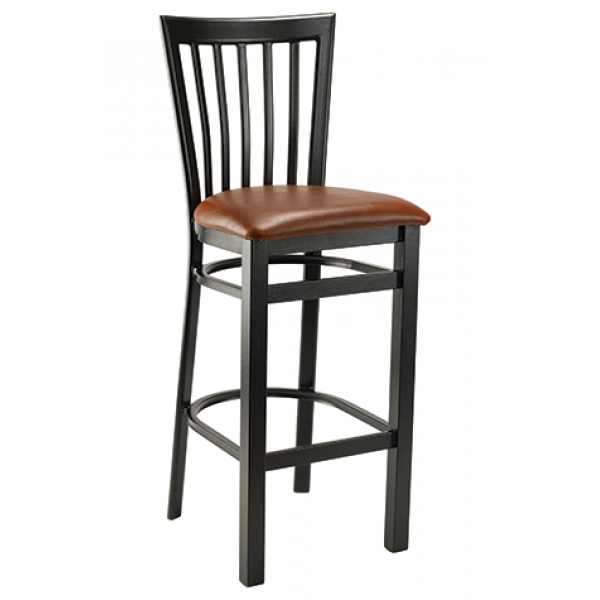 Wyndham Steel Barstool w/ Slat Back, GA635