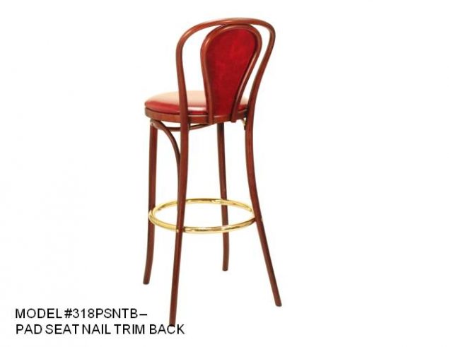 Hoop Back Bentwood Hair Pin Barstool, MD318