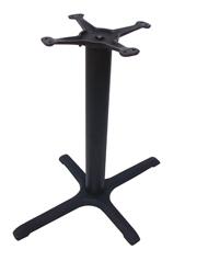 4-prong cast iron, 20" x 30" footprint table base