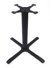 4-prong cast iron, 30" x 30" footprint table base