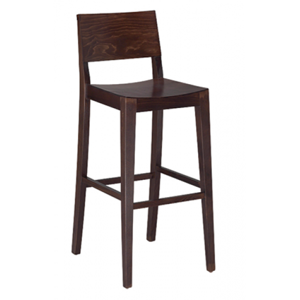 Madison barstool in walnut finish