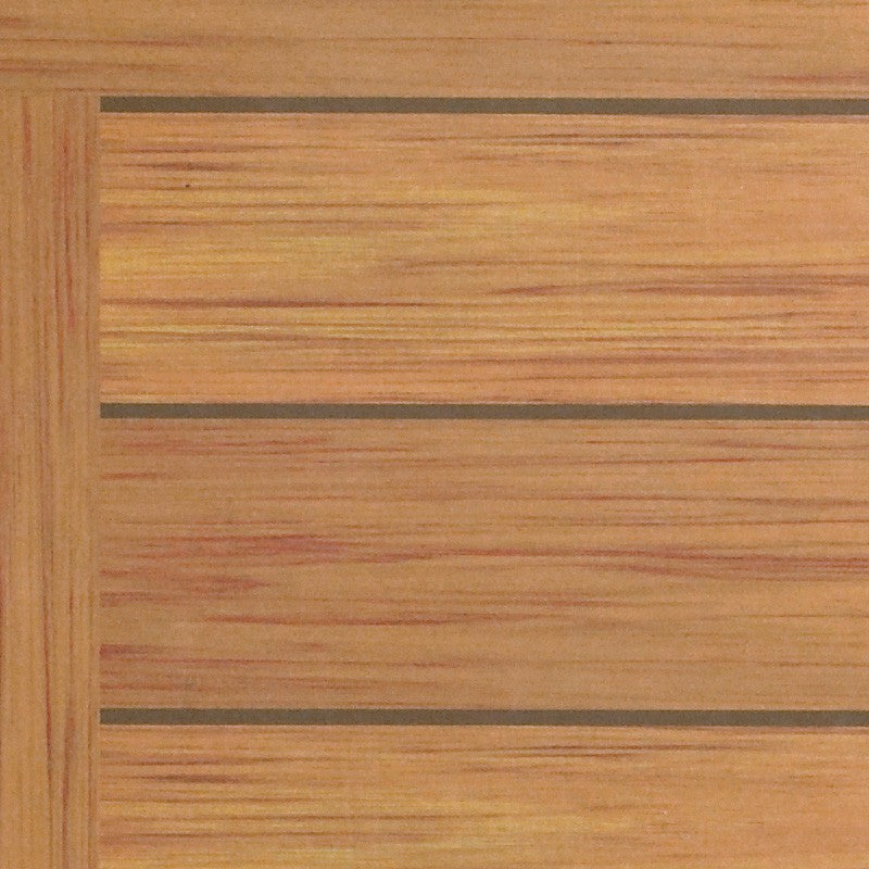 Grosfillex Molded Melamine Teak Table Top
