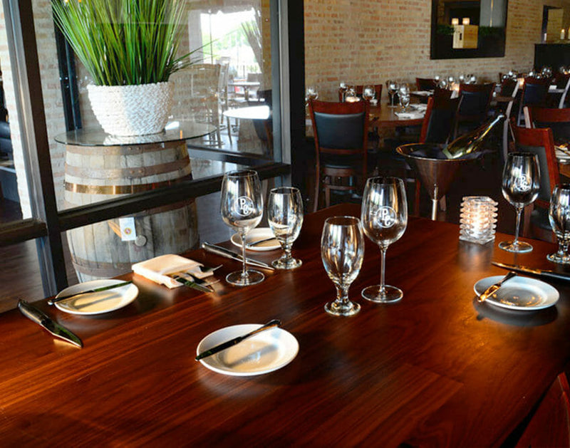 FSC® Certified American Walnut Plank Table Top