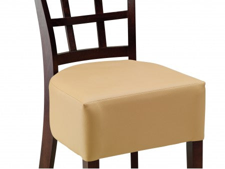Vibe Beechwood Chair with Wood Back Side