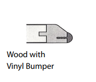 2000 Series Laminate Top with Bumper Edge