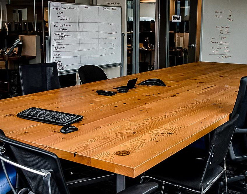 FSC® Certified Old Growth Dough Fir Reclaimed Wood Table Top