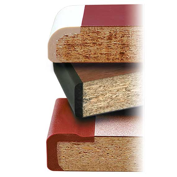 Edge Profiles of 1000 Series Laminate Table Tops