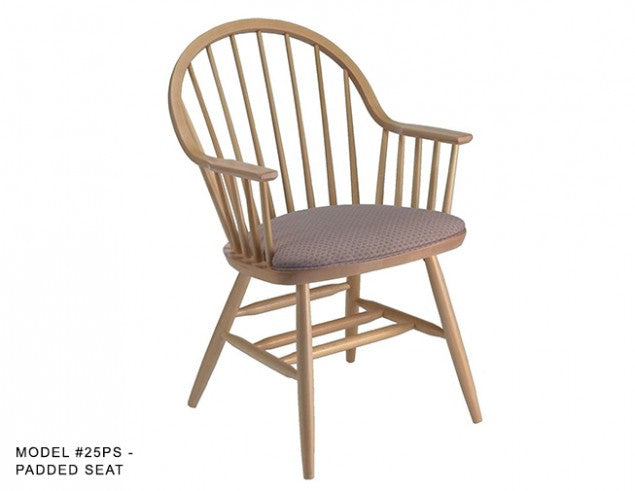 Windsor Arm Chair with Hoop Back and Spindles, MD25