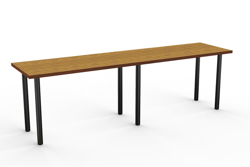 Ella Series Laminate Table with Metal Legs