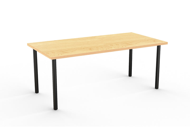 Ella Series Laminate Table with Metal Legs