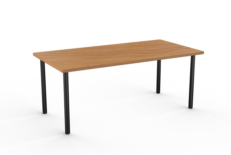 Ella Series Laminate Table with Metal Legs