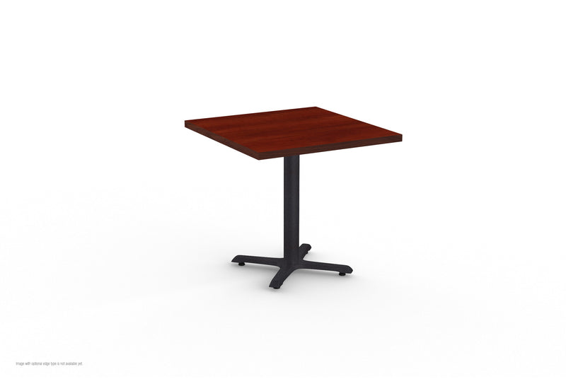 Quickship StarX Series Laminate Table with Cast Iron Base