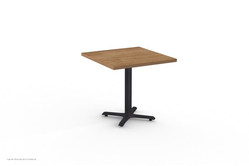 Quickship StarX Series Laminate Table with Cast Iron Base