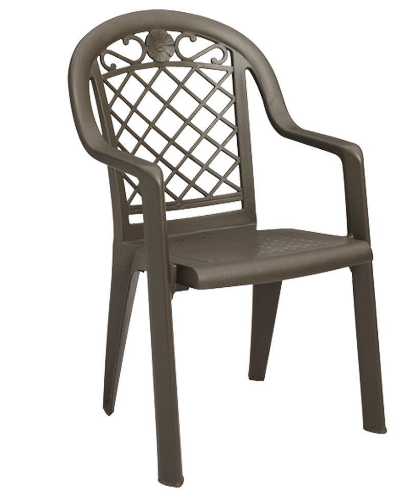 Savannah  Highback Stacking Outdoor Armchair