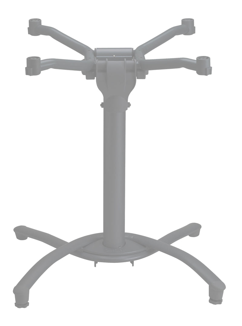 Aluminum Boomerang Tilt Top Base 100