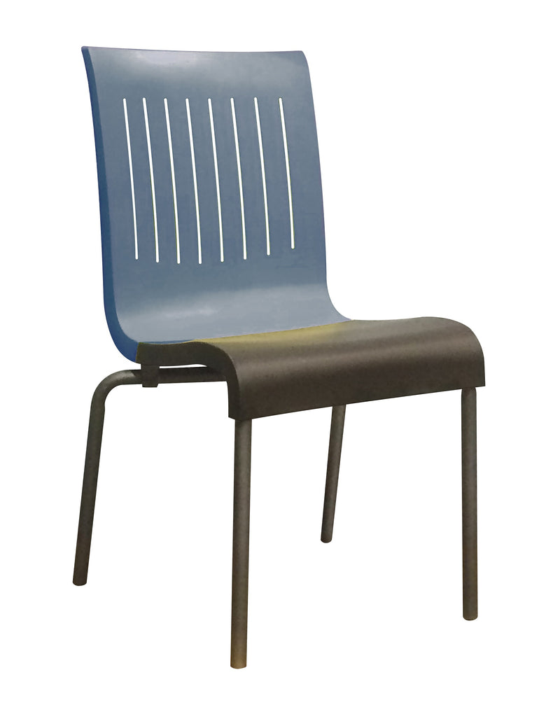 Viva Resin Stacking Sidechair w/ Slat Back