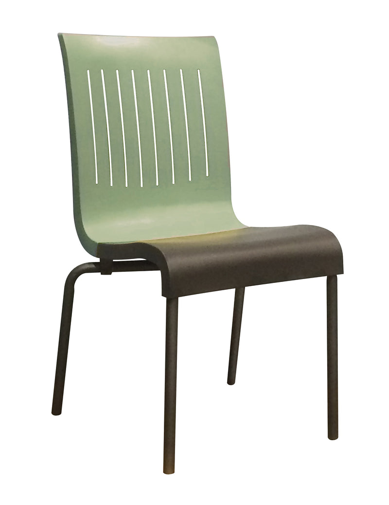 Viva Resin Stacking Sidechair w/ Slat Back