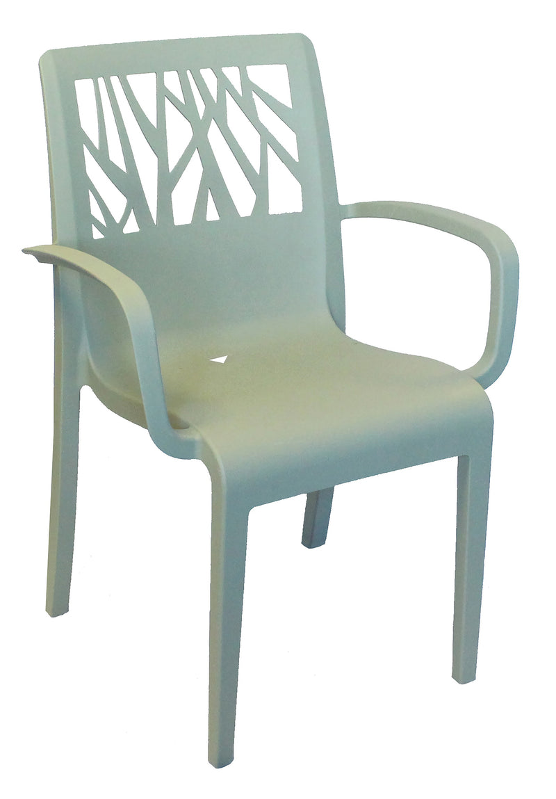 Vegetal Resin Stacking Armchair