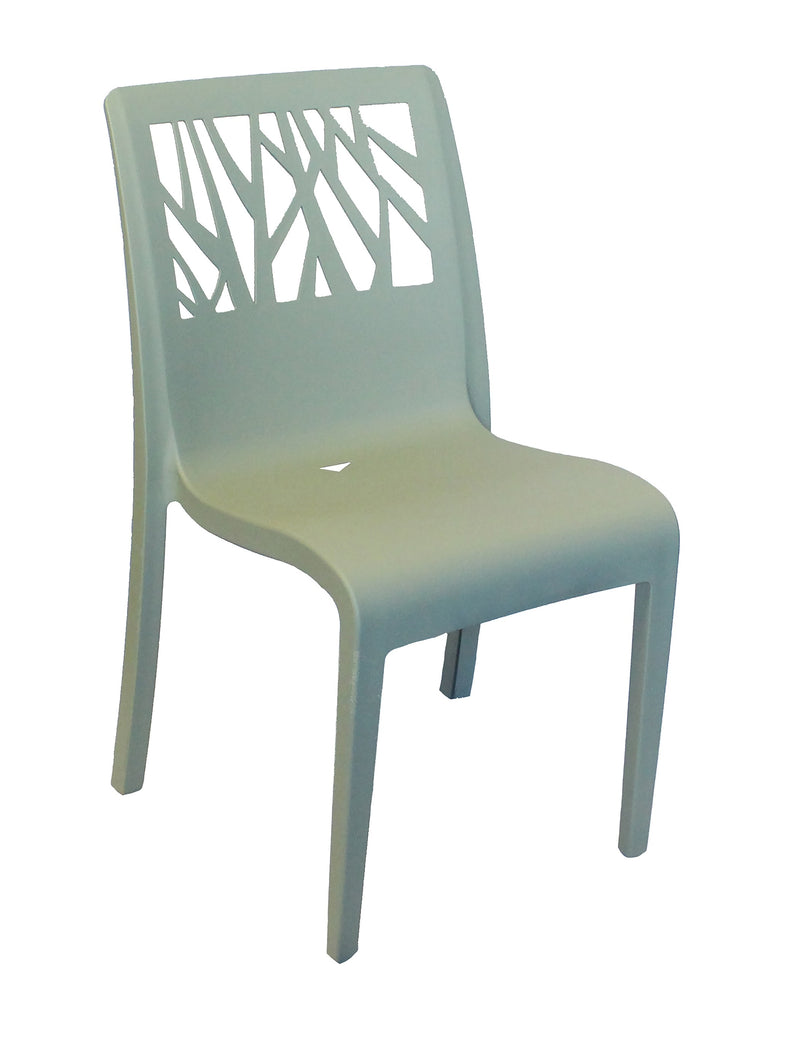 Vegetal Resin Stacking Sidechair