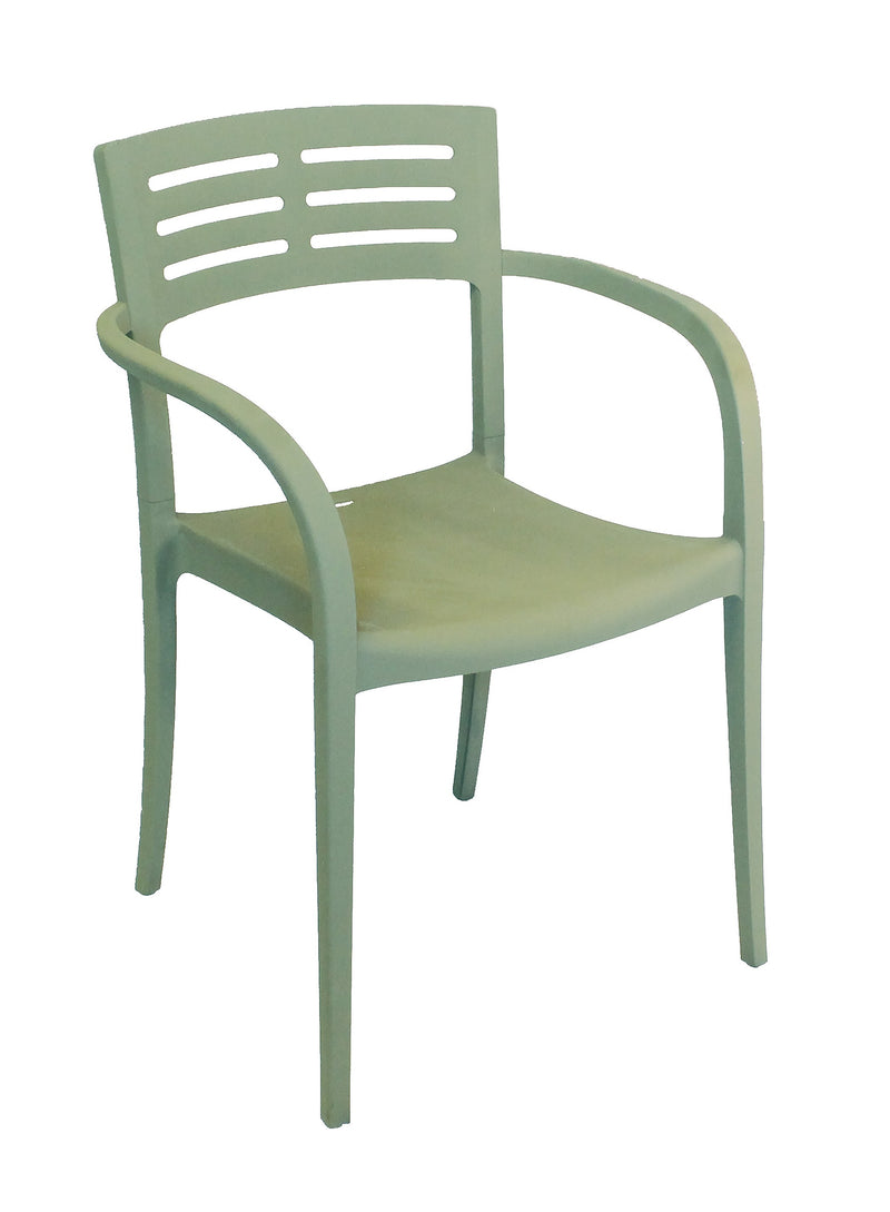 Vogue Armchair w/ Half Ladder Back