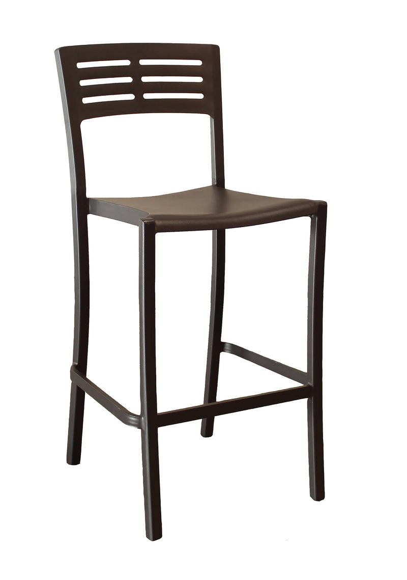Vogue Barstool w/ Half Ladder Back