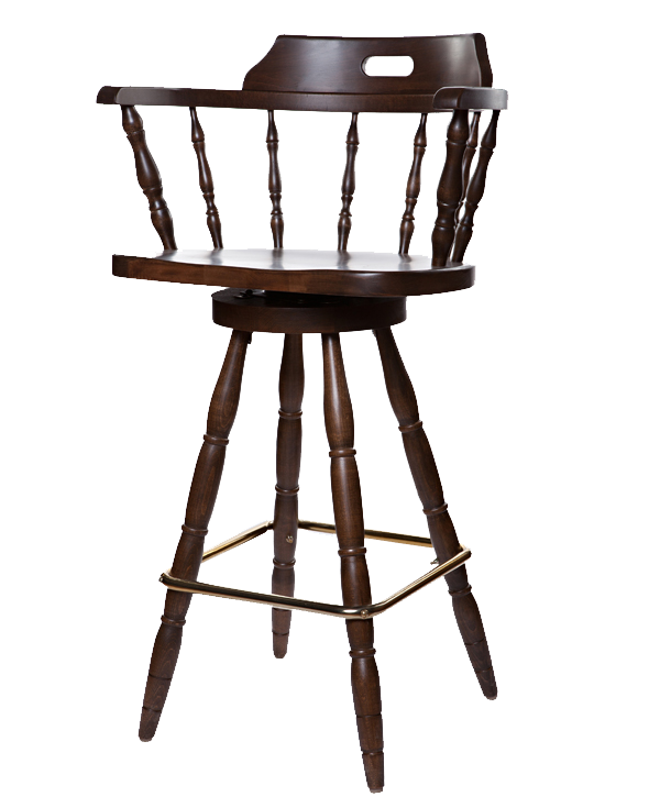 Early Colonial Era Style Captains Barstool OD210