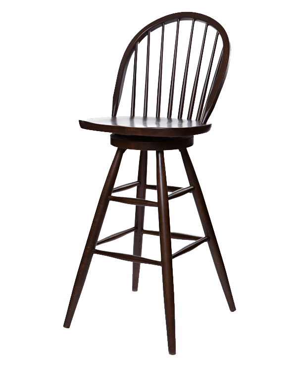 Early Colonial Style Windsor Barstool OD216