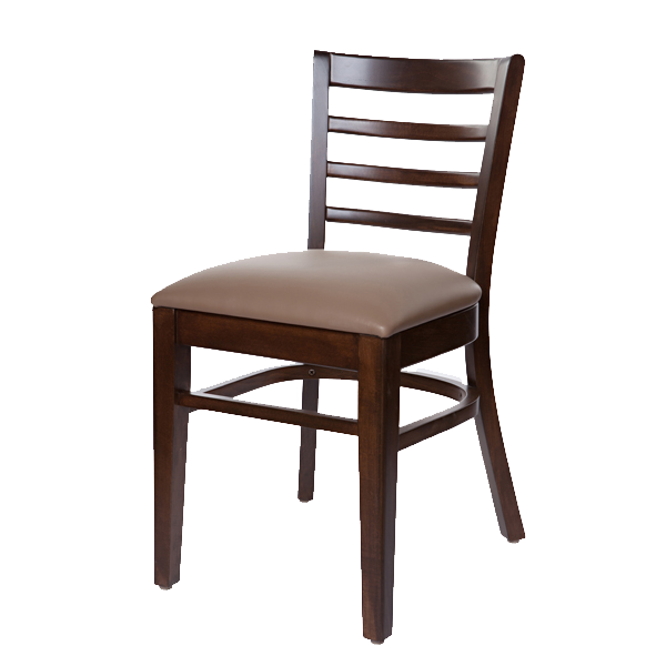 Classic Style Cafe Side Chair With Upholstered Seat OD242US