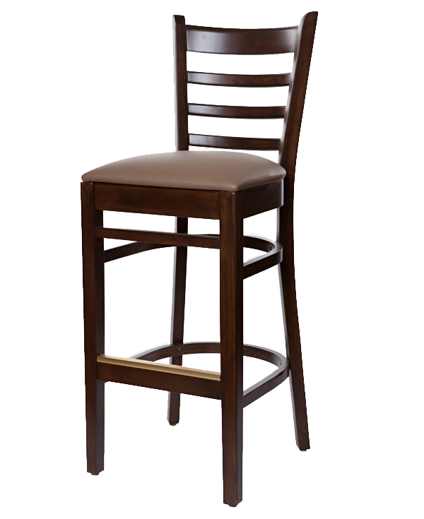 Classic Style Bistro Barstool With Upholstered Seat OD296US