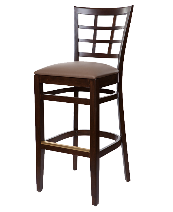 Classic Style Cheshire Barstool With Upholstered Seat OD346US