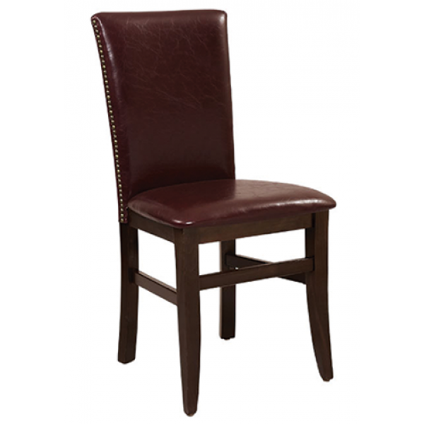 Lotus Beechwood Chair with Square Back