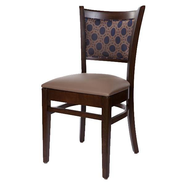 Classic Style Ellington Side Chair With Upholstered Back / Back & Seat OD382UB - 3 Option