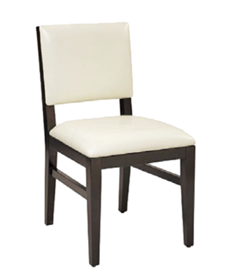 Meridian Beechwood Chair with Padded Back