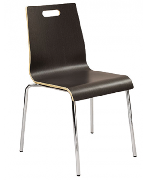 Mesa Stackable Side Chair w/ handhold Back, GA4794