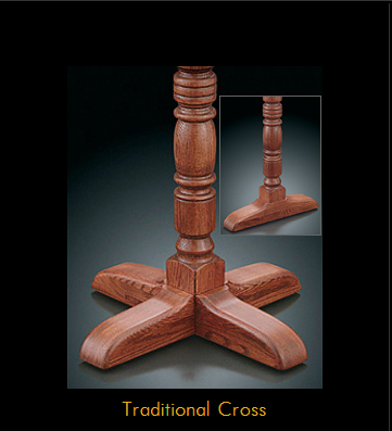 8200 Series Traditional cross table base